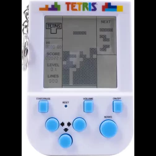 Paladone Tetris Mini Retro Handheld Arcade Game - Retro