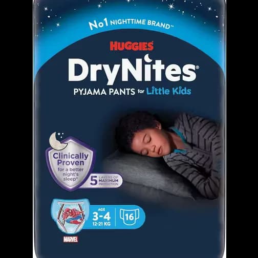 Huggies Jumbo 3-4y Boy 4 Units