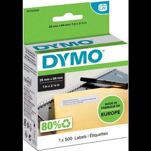 DYMO LabelWriter 5.4x2.5cm