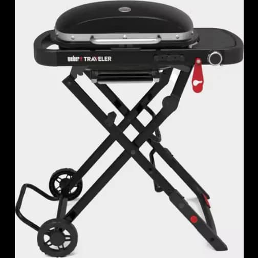 Weber Traveler Compact Gas Barbecue Black