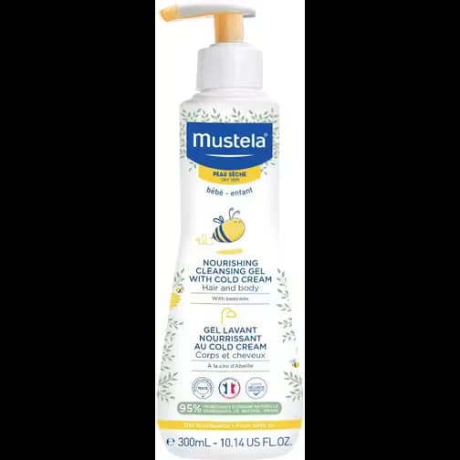 Mustela Nourishing Cleansing Gel with Cold Cream & Beeswax 300ml