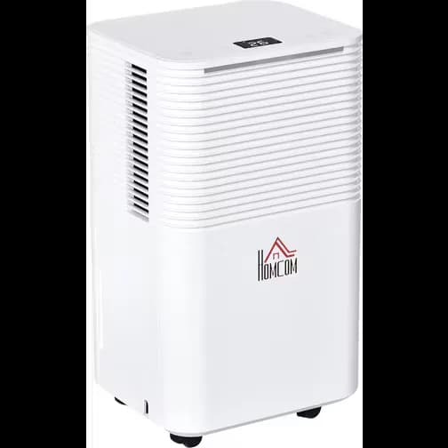 Homcom 10L/Day Portable Quiet Dehumidifier