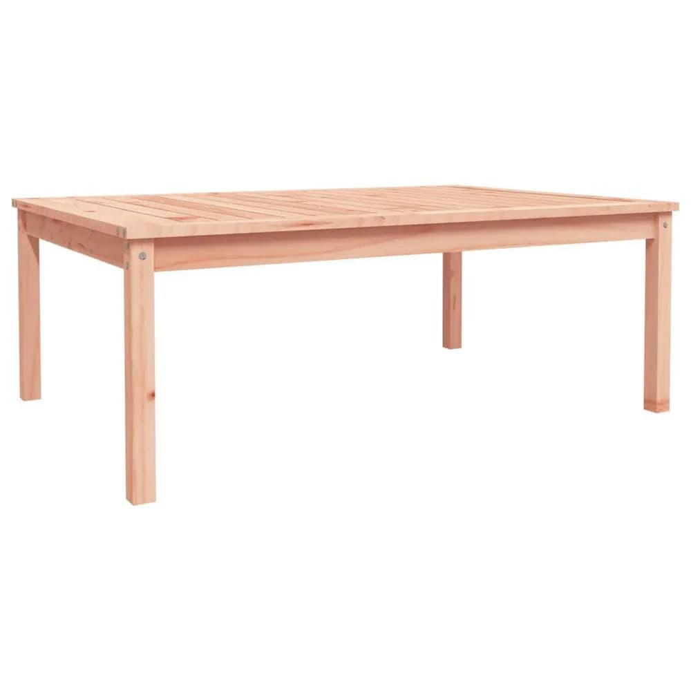Berkfield Home Garden Table 121x82.5x45 cm Solid Wood Douglas in Light Tan