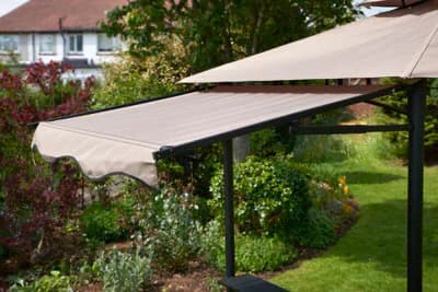 Glendale Garden & Leisure 2.45M Bbq Shelter Gazebo - L150 X W2.45 X H2.47 Cm