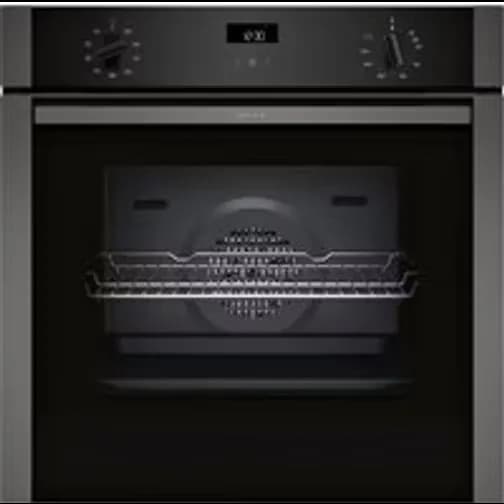 Neff B1ACE4AG3B Single Oven Electric Black, Grey