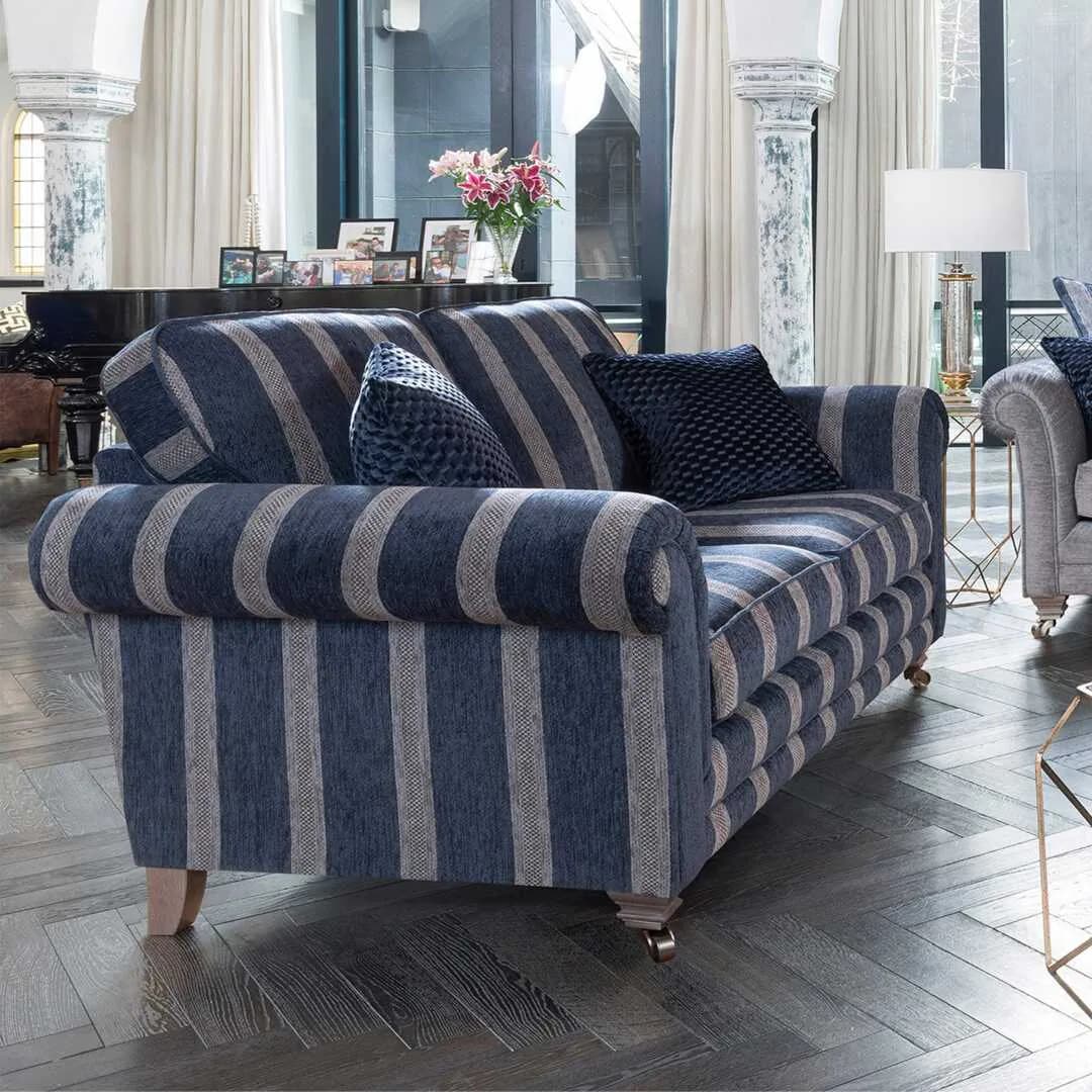 Alstons Charlbury Standard Back 2 Seater Fabric Sofa