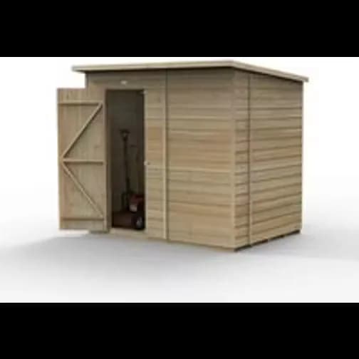 Forest Garden Beckwood 7x5 Pent Shed No Windows (Building Area )