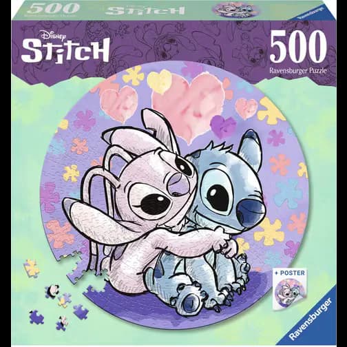 Ravensburger Disney Stitch Circular 500 Pieces