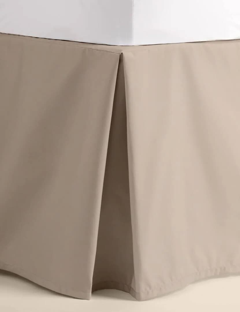 M&S Egyptian Cotton 230 Thread Count Crisp Valance Mink