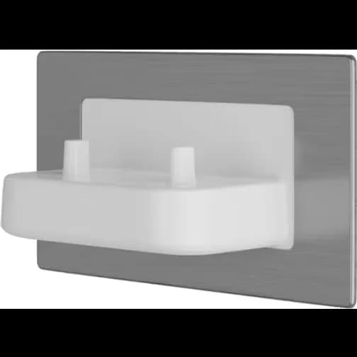Proofvision In-Wall Twin Electric Toothbrush Charger PV11P-BS-FR