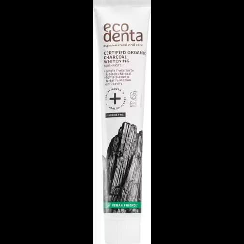 Ecodenta Jungle Fruits ChaRocal Whitening Toothpaste Organicka cerna zubni