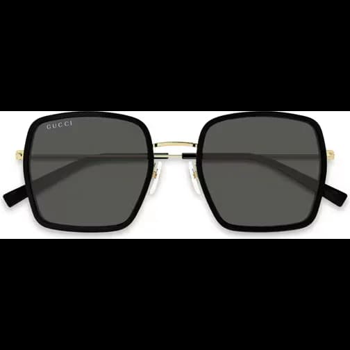 Gucci Sunglasses GG1848S Black Gold Grey
