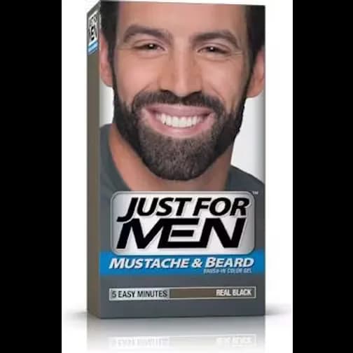 Just For Men Moustache & Beard M-55 Real Black