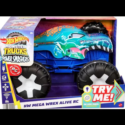 Hot Wheels Monster Trucks Mega Wrex Alive RTR JBD90