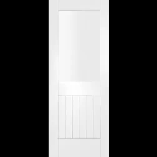 XL Joinery Suffolk 1 Light Primed Interior Door Clear Glass (68.6x198.1cm)