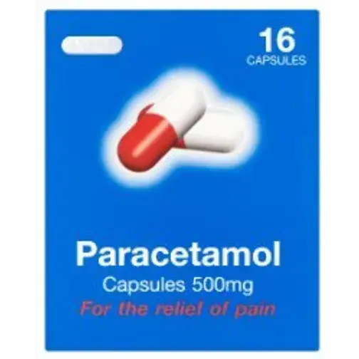 Paracetamol 500mg 16 Capsule