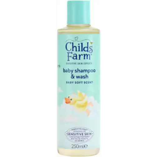Childs Farm Baby Soft Scent Shampoo & Wash 250ml