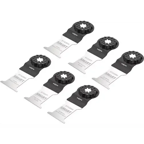 Smart ST6MAK Starlock 6 Piece Multi Tool Blade Pack