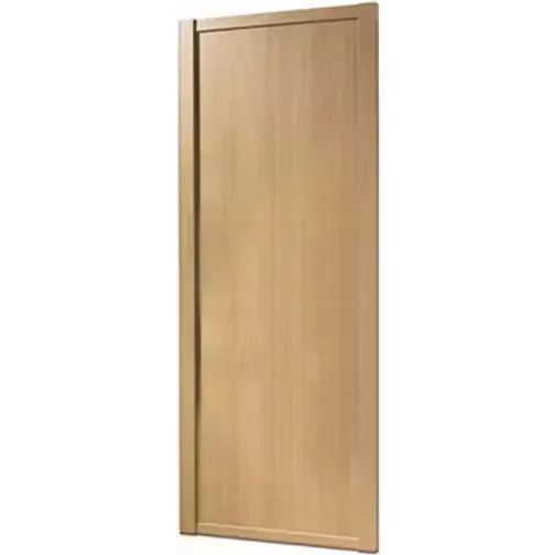 Spacepro Natural Oak Effect Wardrobe H 2220 W 914 W mm Sliding Door (x)