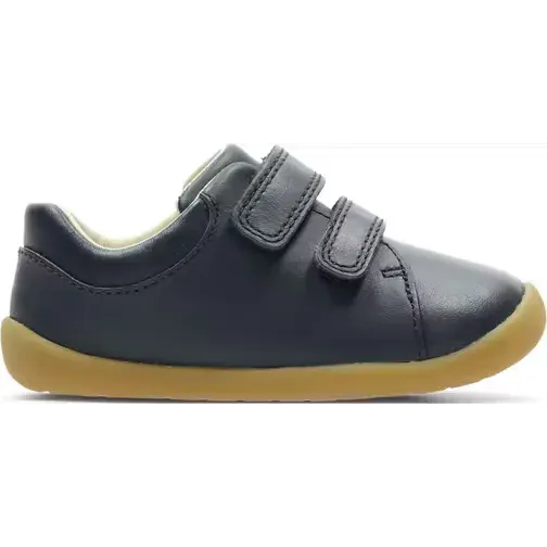 Clarks Toddler Roamer Craft - Navy Leather