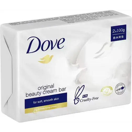 Dove Beauty Cream Bar Soap 100g 2-pack