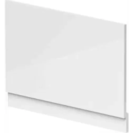 Hudson Reed Gloss White MDF 800mm End Bath Panel BPR113