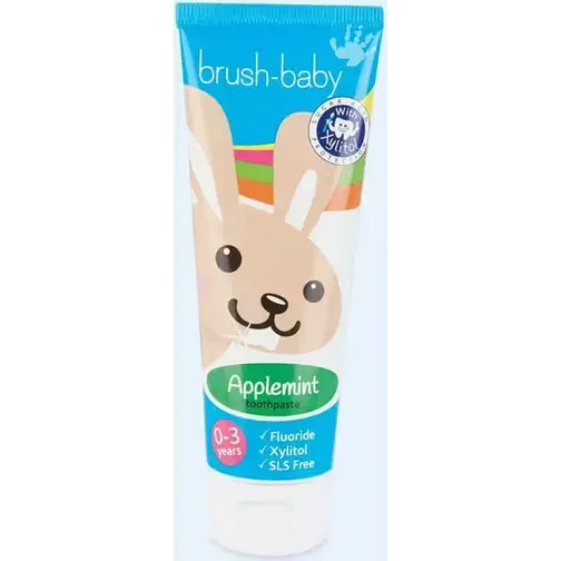 Brush-Baby Applemint Toothpaste 0-3 Years 50 ml