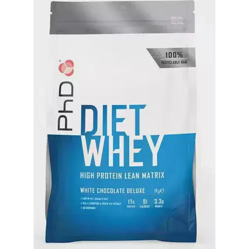 PhD Nutrition Diet Whey Belgian Chocolate 1Kg 2 pcs