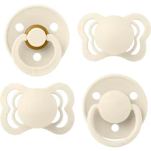 Bibs New Baby Try-It Collection 4-pack - Ivory