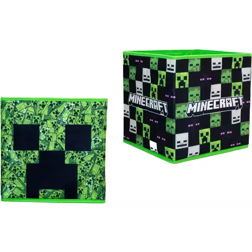 Minecraft Storage Cubes Creepers 2 Pack
