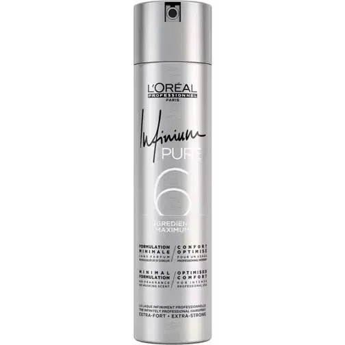 L'Oréal Professionnel Paris Infinium Pure 6 Hairspray Extra-Strong 300ml