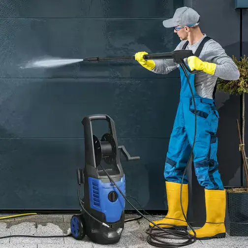 OutSunny 2200W Power Washer 170 Bar Pressure Adjustable Nozzle